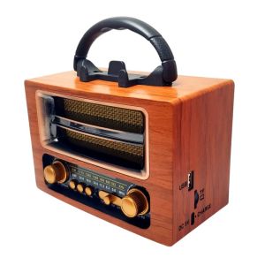 Torima Ns-02 Wooden Nostajik Radyo Bluetooth Hoparlör