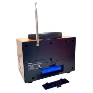 Torima Ns-02 Wooden Nostajik Radyo Bluetooth Hoparlör