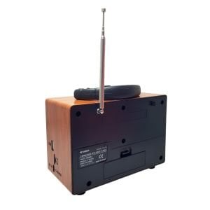 Torima Ns-02 Wooden Nostajik Radyo Bluetooth Hoparlör