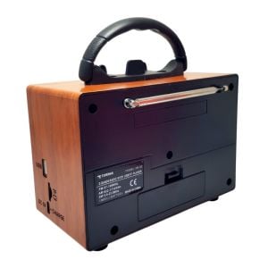 Torima Ns-02 Wooden Nostajik Radyo Bluetooth Hoparlör