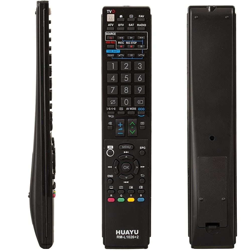 Sharp GB012WJSA AQUOS Uyumlu TV Kumanda RM-L1026+2