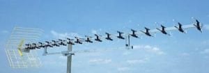 91 Eleman UHF Anten