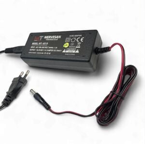 Mervesan MT-6018 DC 18Volt 3.3Amper SMPS Adaptör  5.5x2.5mmm Jak Fişli