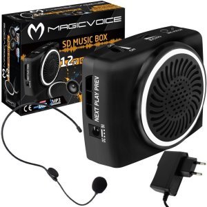 Magicvoice USB'Li Taşınabilir Mini Rehber Amfisi Kablolu HeadSet Mikrofonlu