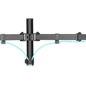 Sline M052 13-37'' Hareketli Çift Kollu Masa Üstü Monitör Standı