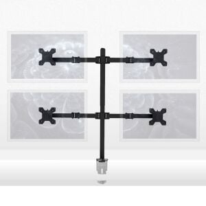 Sline M054 13-27'' Hareketli Dört Kollu Masa Üstü Monitör Standı