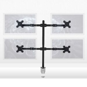 Sline M054 13-27'' Hareketli Dört Kollu Masa Üstü Monitör Standı