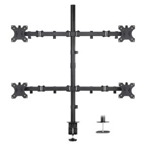 Sline M054 13-27'' Hareketli Dört Kollu Masa Üstü Monitör Standı