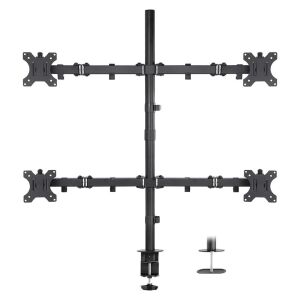 Sline M054 13-27'' Hareketli Dört Kollu Masa Üstü Monitör Standı