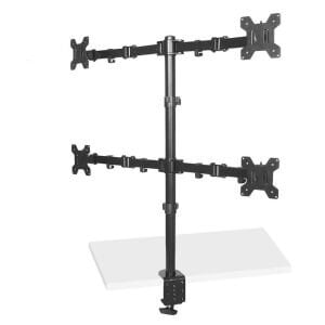 Sline M054 13-27'' Hareketli Dört Kollu Masa Üstü Monitör Standı