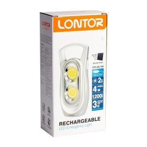 Lontor CTL-EL158 İki Kademeli Şarjlı 2 Cob Ledli Işıldak Fener