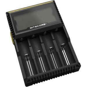 Nitecore D4 Digicharger Li-ion Universal Pil Şarj Cihazı 4lü