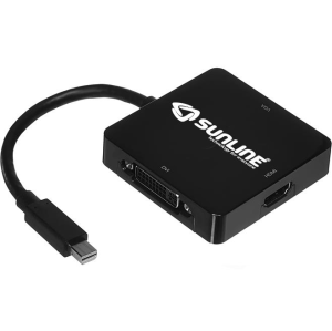 Sunline 170627 Mini Displayport-HDMI/VGA/DVI Dönüştürücü