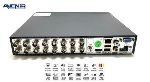 Avenir AV-TC16N 16Kanal AHD DVR Kayıt Cihazı (Hybrid)