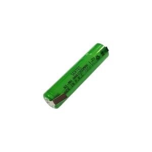 Sertec AAA 1.2Volt 1000mAh Ni-MH ince Şarjlı Kalem Pil Puntolu 1Adet