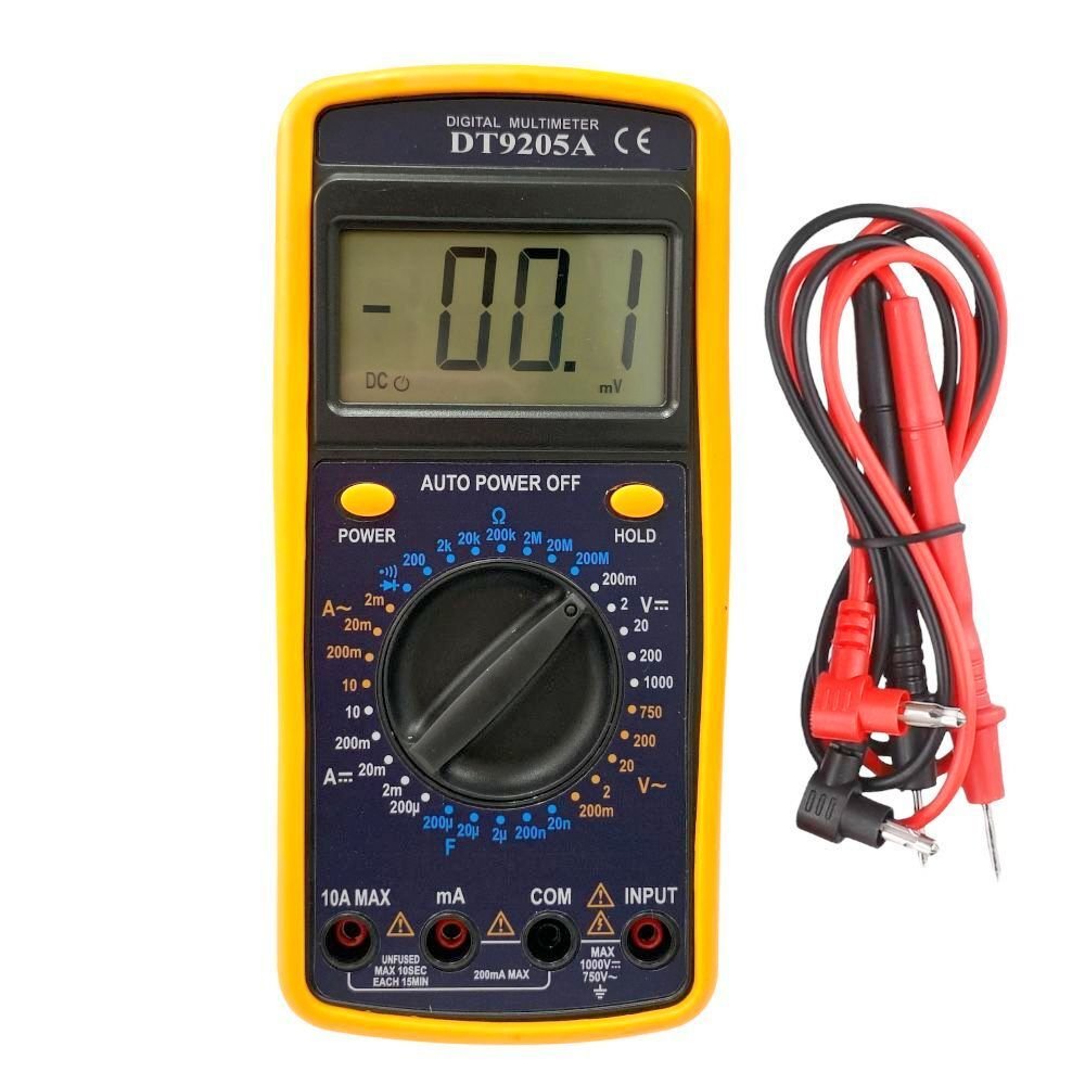 Tunex DT9205A+ Dijital Multimetre Ölçü Aleti