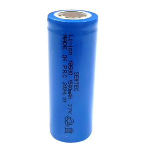 Sertec 18500 3.7V 1500mAh Lion Şarjlı Pil Başlıksız