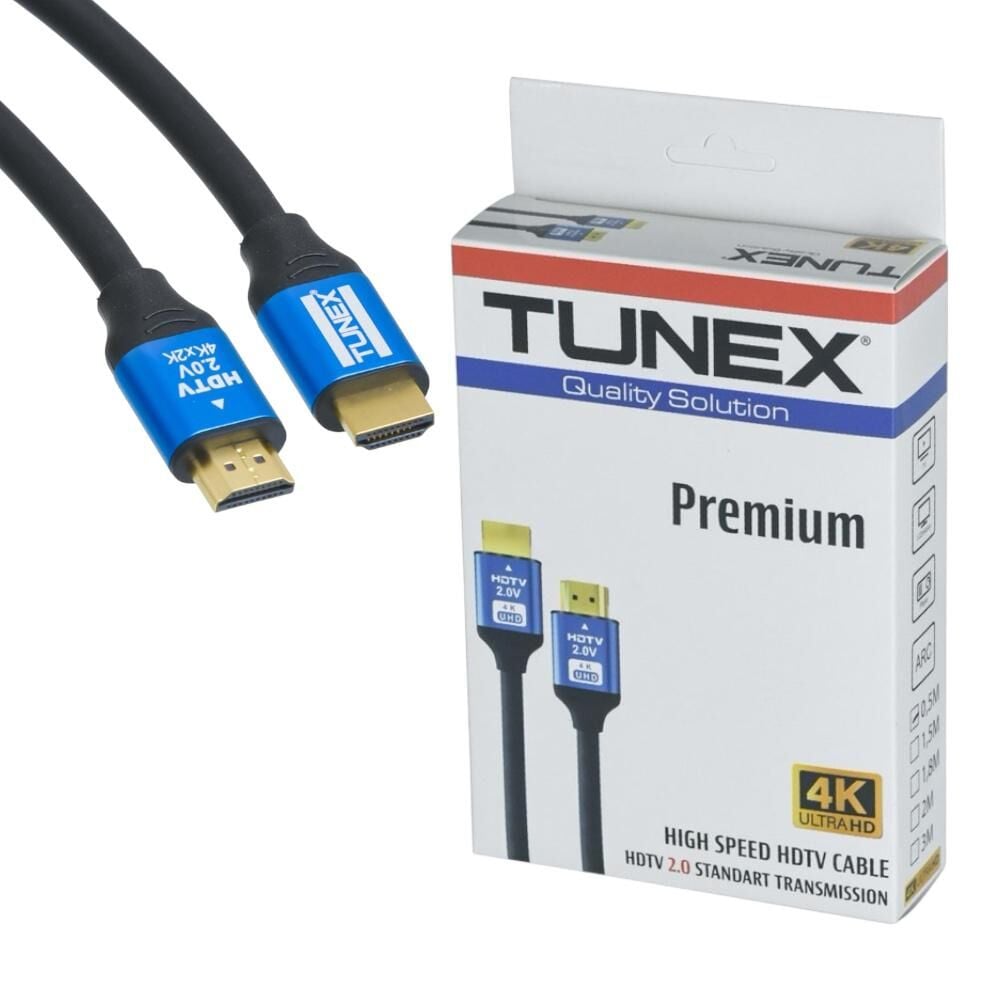 TUNEX 4K ULTRA HD Profesyonel 50cm HDMI Kablo
