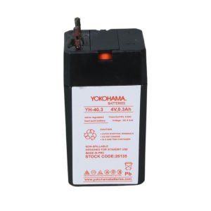 Yokohama YH-40.3 4Volt - 0.3Amper Akü (25.5x19.5x48mm)