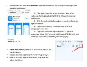Broadlink SP4L-EU Akıllı Wifi Priz 16A