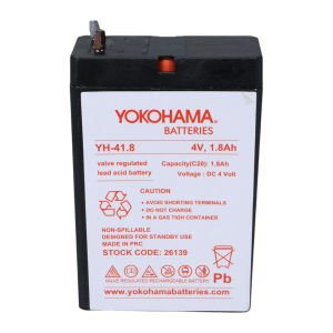 Yokohama YH-41.8 4Volt - 1.8Amper Akü (50x76x22mm)