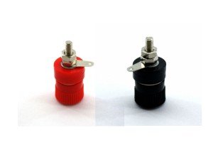 electroon Dişi Born Klemens 15x32mm Kırmızı-Siyah 100Adet