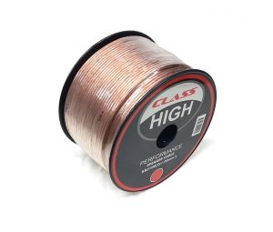 Class 2x1,00mm Hoparlör Kablosu 40Metre Şeffaf