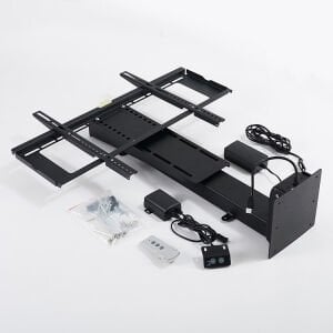 electroon 32'' - 57'' İnç Ayarlanabilir Yükseklik Uzaktan Kumandalı TV Kaldırma Lift Asansörü