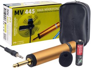 Magicvoice MV-445 Kablolu Yaka Mikrofonu 600Ohm