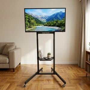 Vontech V5510TS 55-100'' Tekerlekli Ayaklı TV Fuar Standı