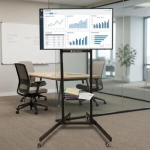 Vontech V5510TS 55-100'' Tekerlekli Ayaklı TV Fuar Standı