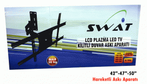 Swat 50'' 127 Ekran Hareketli LCD-LED TV Askı Aparatı