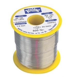 Kurtel 500 gram 1,2mm Lehim Teli Yerli Üretim SN60/40