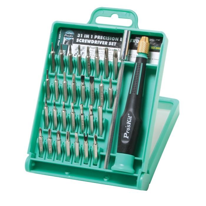 Proskit SD-9802 Tornavida Seti 31 Parça