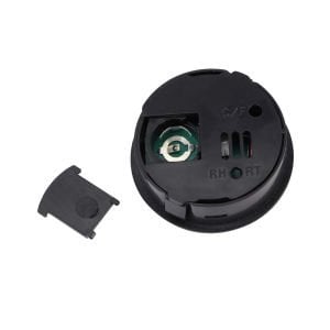 Electroon 25mm Dijital Ekranlı Termometre ve Higrometre Sıcaklık Nem Ölçer  Siyah Kasa 40MM