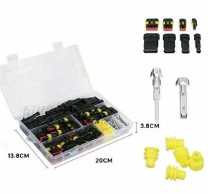 Powermaster PM-28532 Su Geçirmez Konnektör Seti - 352Adet