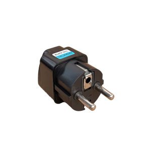 Electroon Evrensel Priz Dönüştürücü Adaptör Universal to EU Siyah