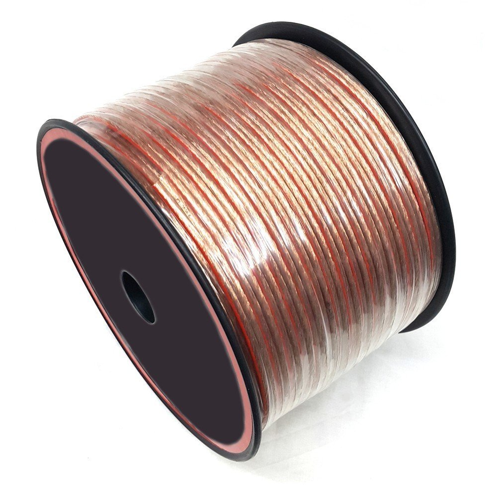 Class 2x2,50mm Hoparlör Kablosu 30Metre Şeffaf