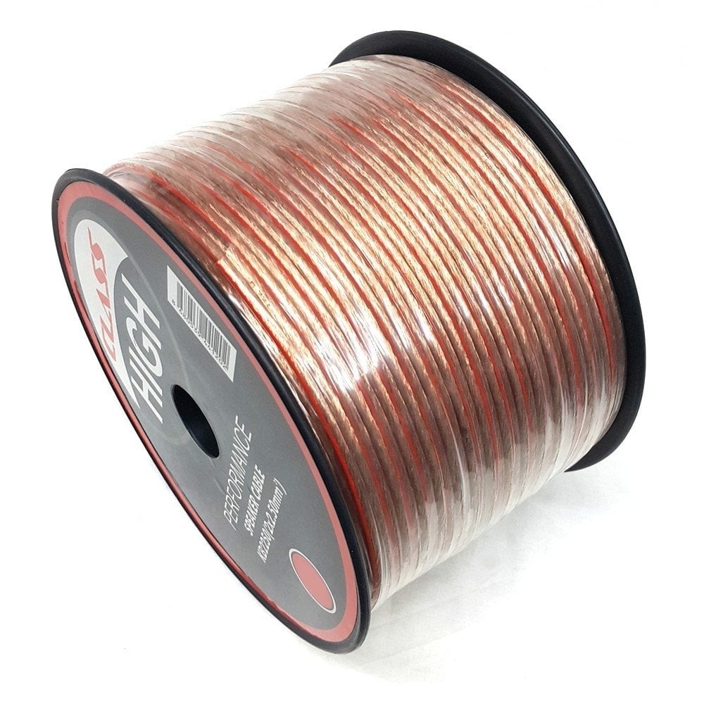 Class 2x2,50mm Hoparlör Kablosu 10Metre Şeffaf