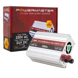 Powermaster PM-4504 24Volt 350Watt Modified Sinus İnverter