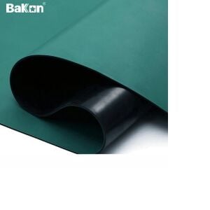 BAKON 100cm x 420cm Antistatik ESD Masa Örtüsü Yeşil Kalınlık 2mm