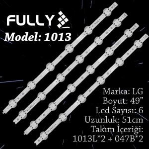 LG 49UJ670 49'' inç 4 Adet Tv Led Takımı Fully Set-1013