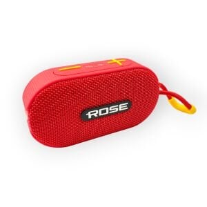 Rose SP-503 Taşınabilir Şarjlı Bluetooth Hoparlör - Kırmızı