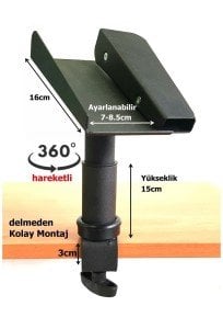 electroon Masa Üstü Hareketli Yazarkasa Pos Tutucu V1