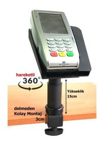 electroon Masa Üstü Hareketli Yazarkasa Pos Tutucu V1