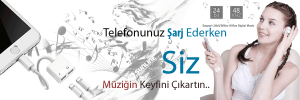 Sunline 192401 iPhone Lightning Kulaklık/Şarj Çevirici Dönüştürücü