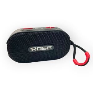 Rose SP-503 Taşınabilir Şarjlı Bluetooth Hoparlör - Siyah