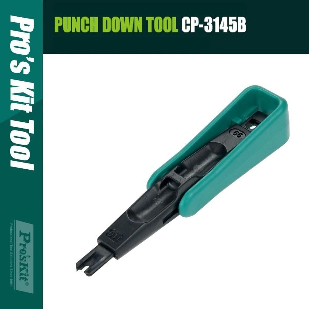 Proskit CP-3145B Kep Kep Patch Panel Çakma Pensesi