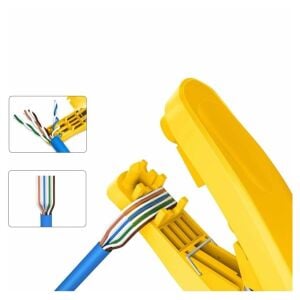 TRKLink 4in1 STP/UTP Kablo Soyucu Kesici ve Çözücü Pense
