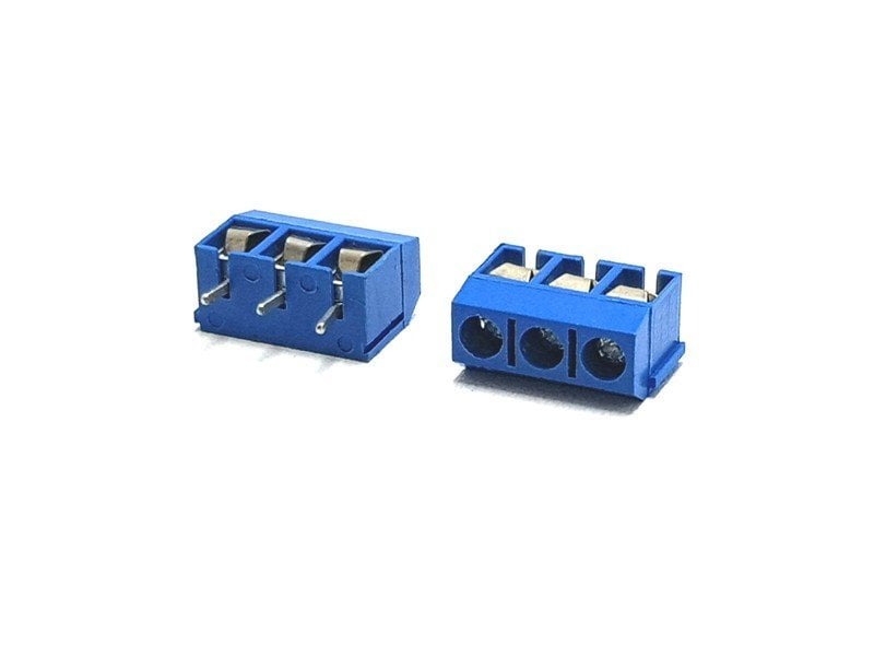 electroon 3Pinli Vidalı Terminal Klemens 5mm 16A 300V